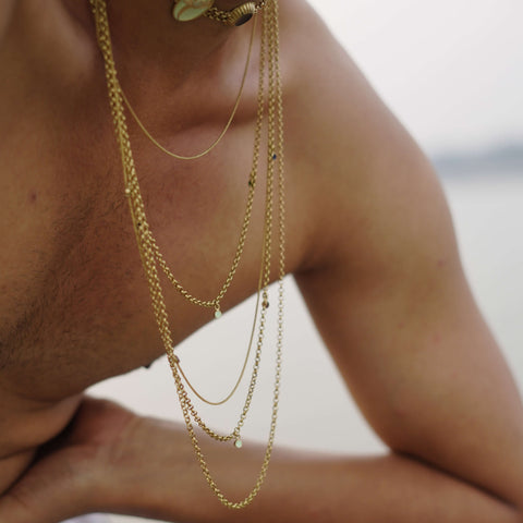 Käma Necklace with Spine Chain