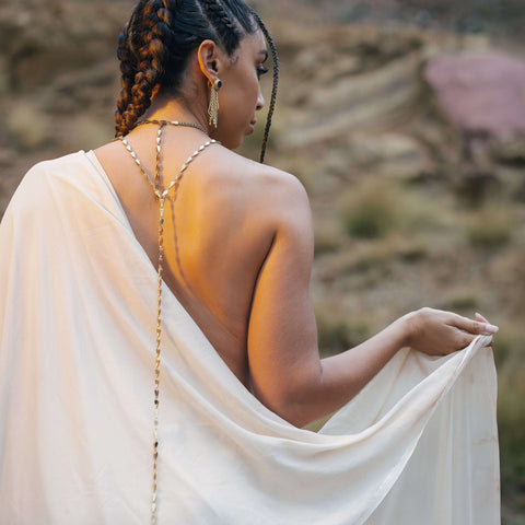 Käma Necklace with Spine Chain