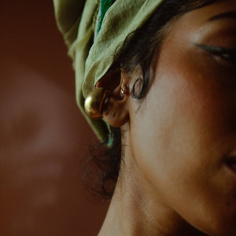 Love Dome Ear Cuff