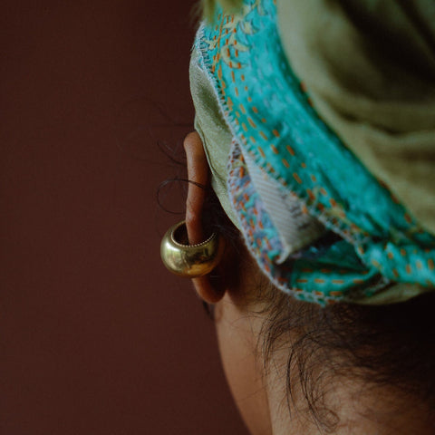 Love Dome Ear Cuff