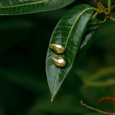 Mango Charm Studs - surmeyi