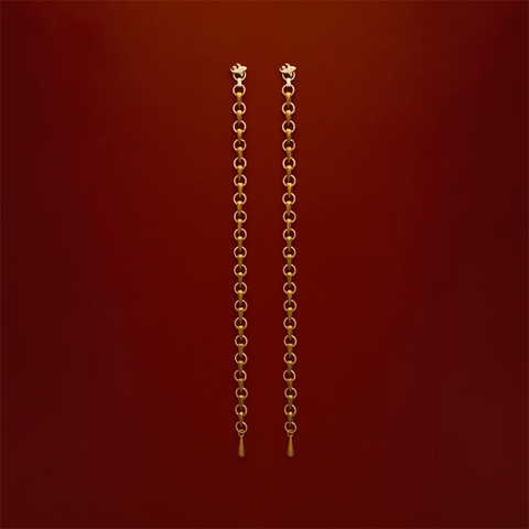 Lineage Ear Chain With Studs