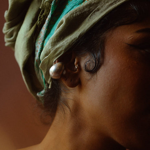 Love Dome Ear Cuff