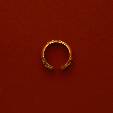 Memory Toe Ring and Cuff